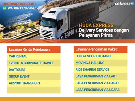 PT HUDA EXPRESS Jalan Permata Pamulang Kav. . Huda express borama